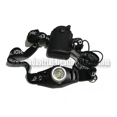 3 واط rechargeable led رأس مشعل/مصباح أماميّ لشرطة, led ضوء رئيسيّ