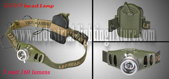 3w CREE قوة عال rechargeable يقود مصباح أماميّ مصباح كهربائيّ مع 160 تجويف صغير إنتاج