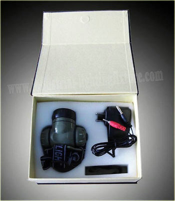 1 واط rechargeable led مصباح أماميّ 14000MCD صامد للصدمات, led صامد للمناخ Headtorch