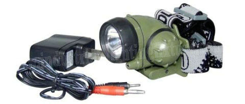 high-Intensity مسيك rechargeable 3 واط led مصباح أماميّ لإطفائي