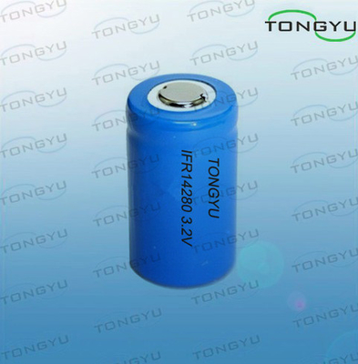انخفاض التفريغ الذاتي LiFePO4 بطارية قابلة للشحن البطارية 3.2V 320mAh الموقع للأضواء LED الشمسية / مصباح يدوي