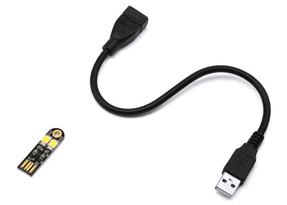 خفيف وزن دافئ أبيض CREE MX6 مصغّر USB led مصباح لإنارة مكتبيّ