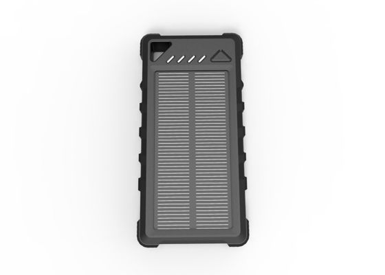 البلاستيك مقاوم للماء USB 5V 2A ليثيوم بوليمر الشمسية البنك 16000mAh الطاقة للموبايل